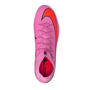 Nike Mercurial Superfly 10 voetbalschoenen voor heren, voor zachte ondergrond (Roze/Zwart)