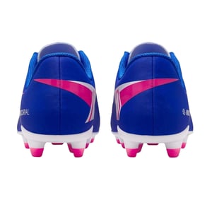 Nike Barn/Vård Vaporfotbollsskor för Fast Underlag (Blå/Vit/Rosa)