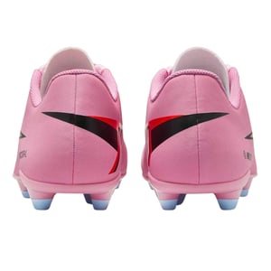 Nike Mercurial-fotbollsskor för vuxna (unisex), för fast underlag (Rosa/Svart)