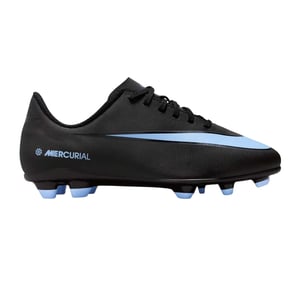 Nike Vapor voetbalschoenen voor kinderen met stevige zool (ZWART/BLAUW)