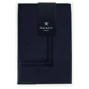 Hackett Home European Navy Blue Cotton Pillowcase