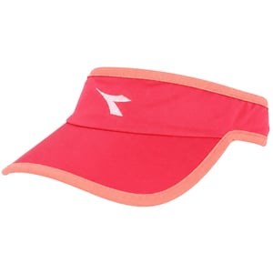 Diadora Logo Red Visor