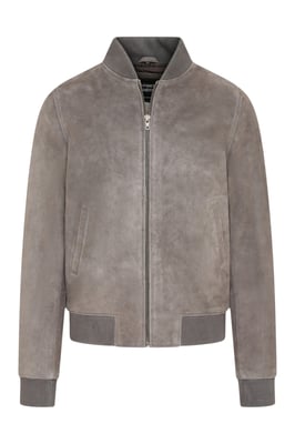 Mannen Grey Goat Suède MA-1 Bomber Jack-North