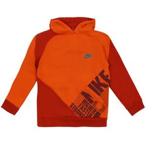 Vintage Nike Boys Orange Hoodie