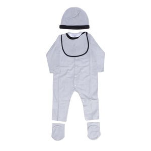 Emporio Armani EA7-overallset för spädbarn (Blå)