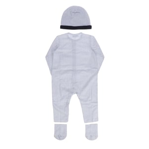 Emporio Armani EA7-overallset för spädbarn (Blå)