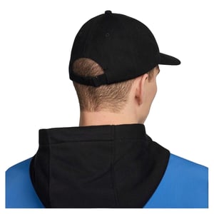 Nike Unisex baseballpet voor volwassenen met geborduurde ‘Dunk’-patch (Zwart)