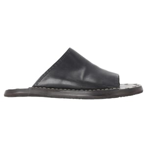 See by Chloé Studded Slide Sandals in Black Leather