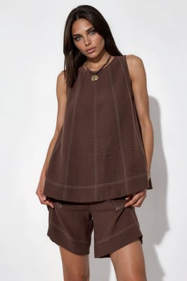 Stitch Detail Relax Fit Co-ord Set