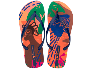 Ipanema Womens Graffiti V Fem Beige/Blue/Brown