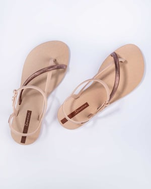 Ipanema Womens Elegant Sandal Fem Beige/Brown 