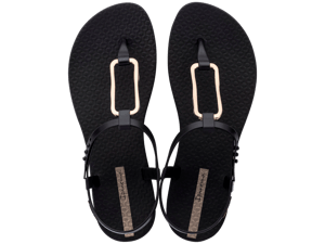 Ipanema Womens Class Modern Sandal Fem Black/Gold