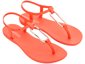 Ipanema Womens Class Modern Sandal Fem Orange/Gold 