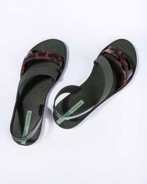 Ipanema Womens Vibrant Sandal Fem Green/Turtle 