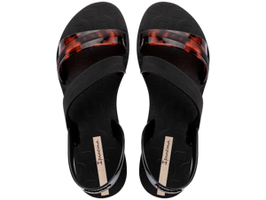 Ipanema Womens Vibrant Sandal Fem Black/Turtle/Beige