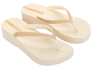 Ipanema Womens Mesh Xi Plat Fem Beige/Beige/Gold