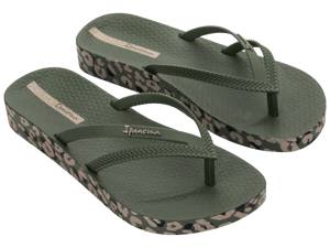 Ipanema Womens Bossa Soft V Fem Green/Gold