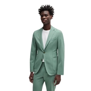 Boss Herenblazer met V-hals (Groen)