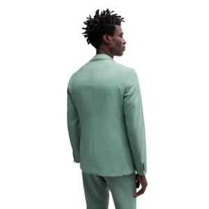 Boss Herenblazer met V-hals (Groen)