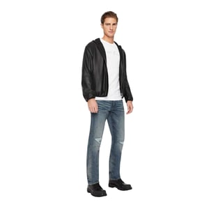 Armani Exchange J13-jeans för män, slim fit (Indigo)