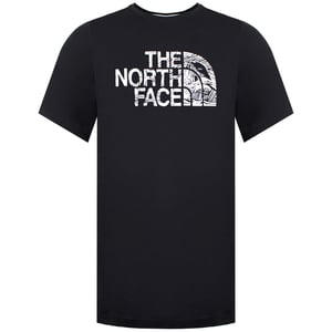 The North Face Woodcut Dome Mens Black T-Shirt
