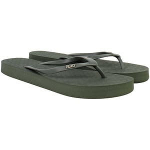 Roxy Viva Higher Womens Green Flip-Flops