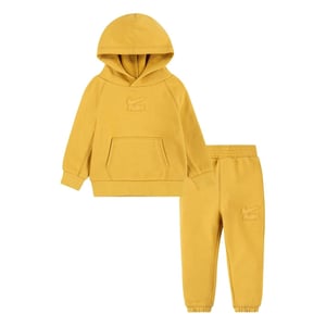 Nike Set met hoodie en joggingbroek voor peuters (Goudgeel)