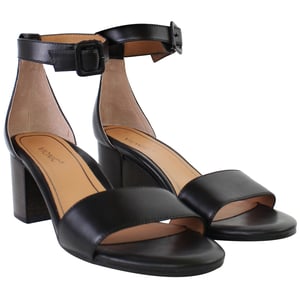 Vionic Papaya Rosie Womens Black Heeled Sandals