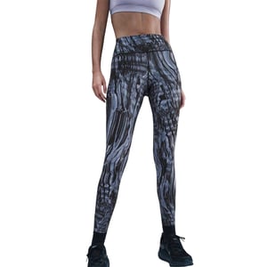 Nike Swift Dri-FIT-legging met marmerpatroon voor dames (Indigo)