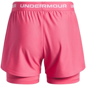 Under Armour Tech Play Up-shorts för barn (Super rosa)