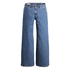 Levi's Dames Big Yikes Wijde Leg Chino's (Blauw)