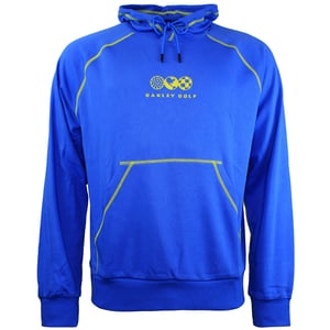 Oakley MX Contrast Mens Blue Golf Hoodie