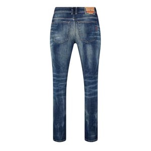 Diesel Sleenker skinny jeans van biologisch katoen voor heren (Medium Blauw)