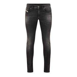 Diesel Sleenker skinny jeans van biologisch katoen voor heren (Zwart/grijs denim)