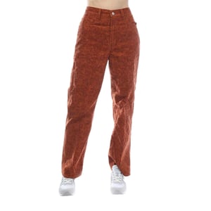 Levis Raka byxor i ribbad corduroy med djurmönster för kvinnor/damer (Pepparkakor)
