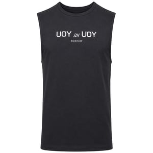 BoxRaw You vs. You Mens Black Muscle Vest