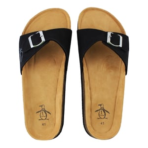 Penguin Pru Womens Black Sliders