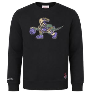 Mitchell & Ness NBA Toronto Raptors Woodland Mens Black Sweater