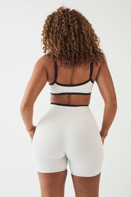 DSGN Studio Sculpt Contrast Waistband Mini Short