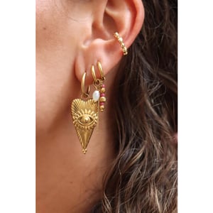 Label Kiki Eye of love hoop
