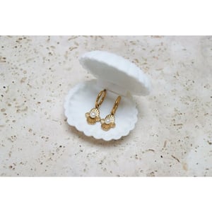 Label Kiki Hidden pearl hoop