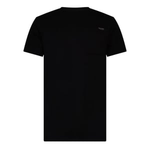 Crosshatch Portville T-shirt voor heren (Zwart)