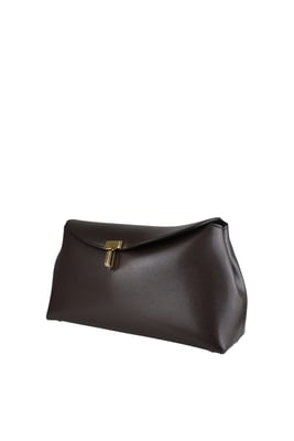 Toteme T-lock-koppeling Bruin