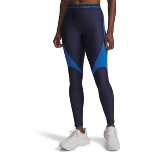 Women's Under Armour Ribbed Compression Leggings in Blue