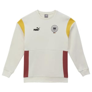 Men's Puma Dhb Archive Crew Sweatshirt in Warm White/Blk