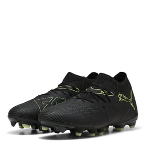 Men's Puma 8 Match Firm Ground Football Boots in Puma Black-Fiz