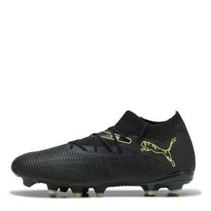 Men's Puma 8 Match Firm Ground Football Boots in Puma Black-Fiz