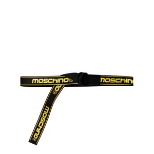 Accessories Moschino Leather Belt in Black