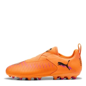 Boys Puma Kids Future 8 Match Firm Ground Football Boots in Ht Fr-Blk-Rvsh