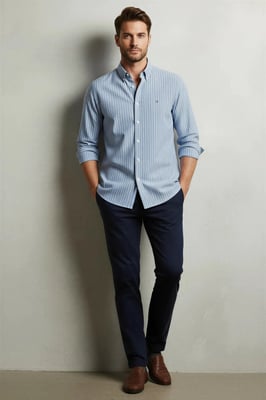 Striped Cotton Shirt